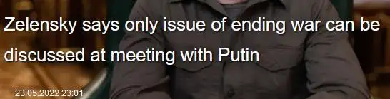 泽连斯基 俄乌冲突 谈判立场_泽连斯基 普京 停战谈判_泽连斯基:准备进行领土谈判