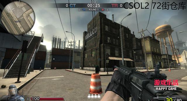 cs_assault 仓库地图 白房地图_cs1.6地图