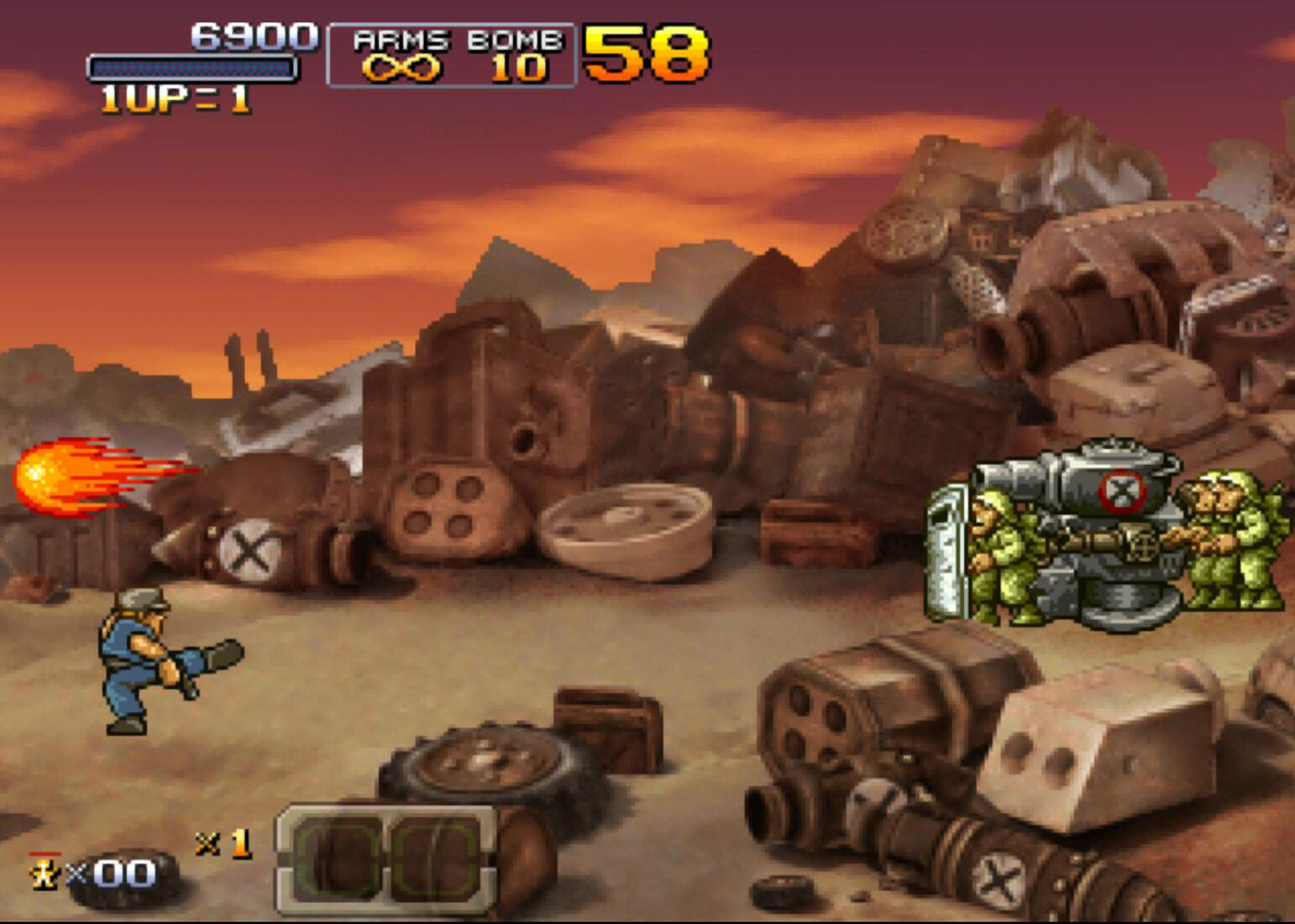 合金弹头最强攻击方式_合金弹头小游戏_合金弹头月光锯必杀技