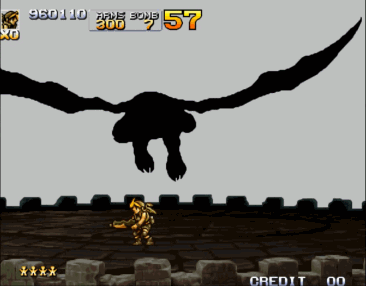 合金弹头小游戏_街机游戏BOSS设计_游戏厅最恐怖的BOSS