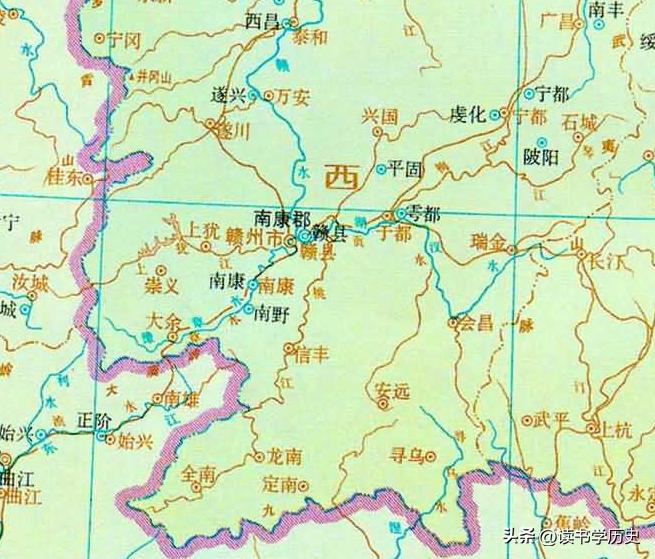 江西省瑞金市地图_赣州市古代行政区划_赣州市历史沿革