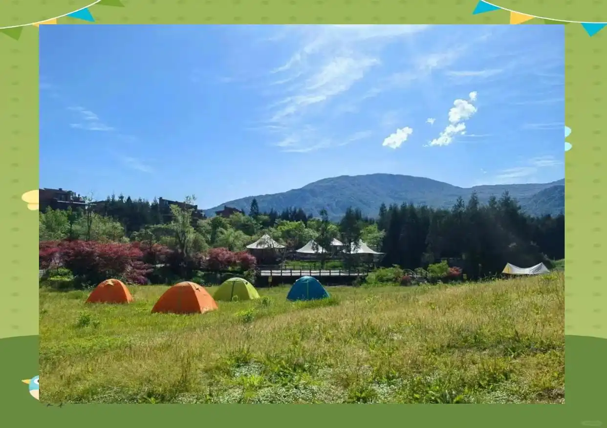 柳江古镇康养之旅_洪雅野鸡坪露营_洪雅山水毕业旅行