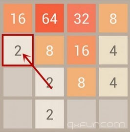 2048游戏技巧:怎么合并数字才不会死? - 清新范(Qxfun.com)
