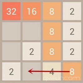 2048游戏技巧:怎么合并数字才不会死? - 清新范(Qxfun.com)
