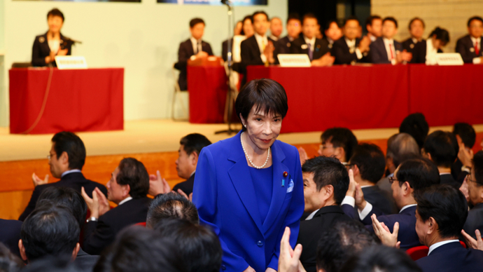 高市早苗 自民党总裁选举 执政联盟分裂风险_高市早苗想尽早与特朗普会面