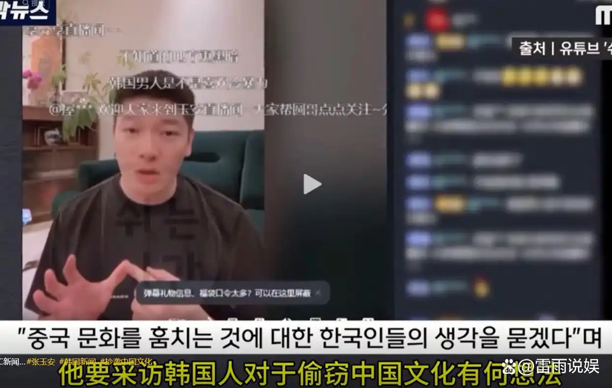 张玉安 韩国热搜 反韩言论 护国狂魔_台湾抨击韩国的新闻节目