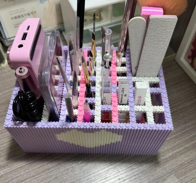 如何做乐高游戏机图片_积木手机支架DIY_积木收纳整理技巧