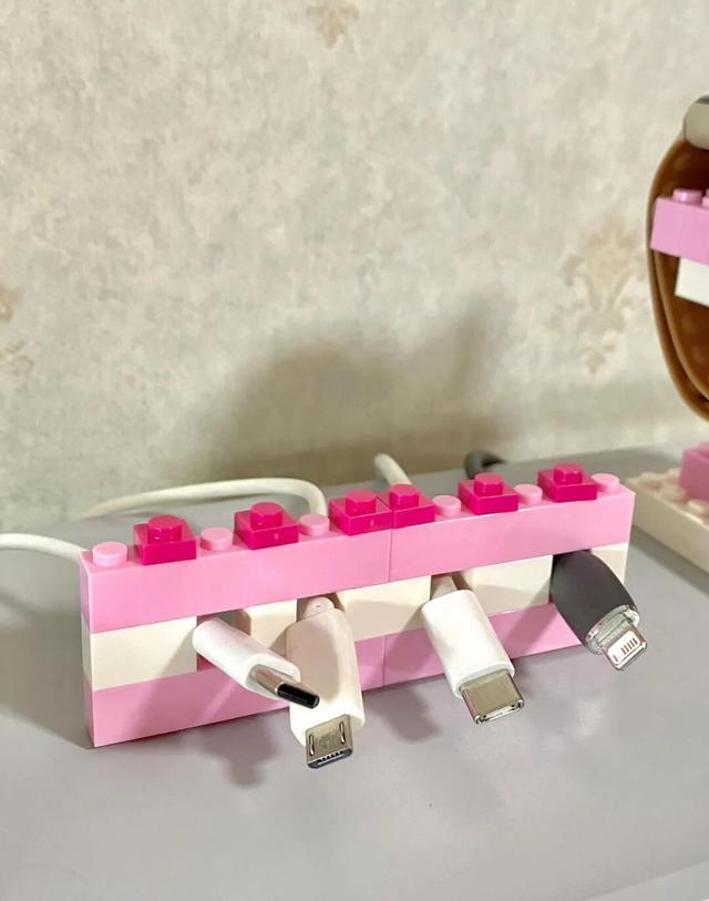 积木手机支架DIY_如何做乐高游戏机图片_积木收纳整理技巧