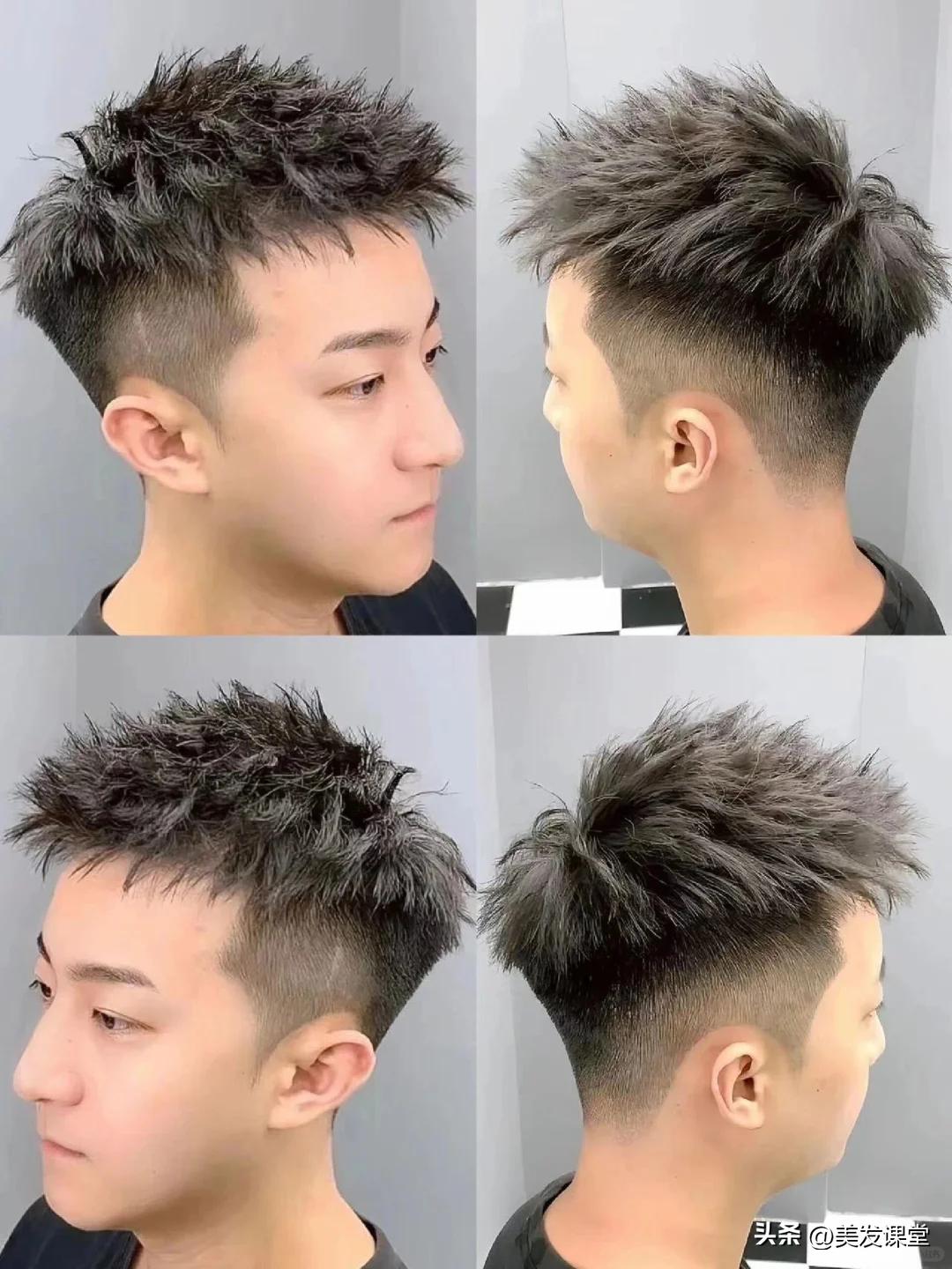 2025男士流行发型_羊毛卷锡纸烫韩式卷_2025男生最火烫发发型