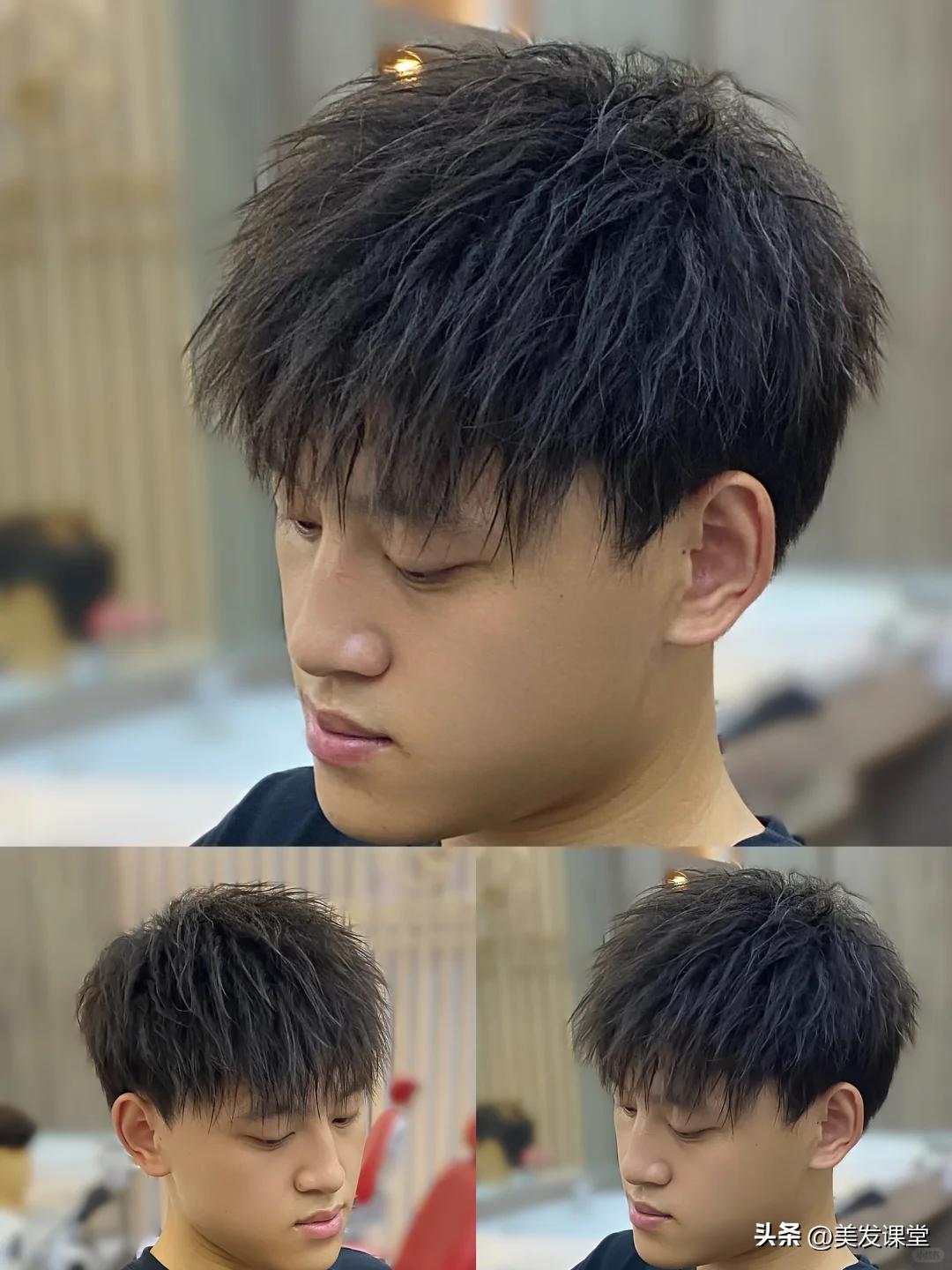 羊毛卷锡纸烫韩式卷_2025男生最火烫发发型_2025男士流行发型