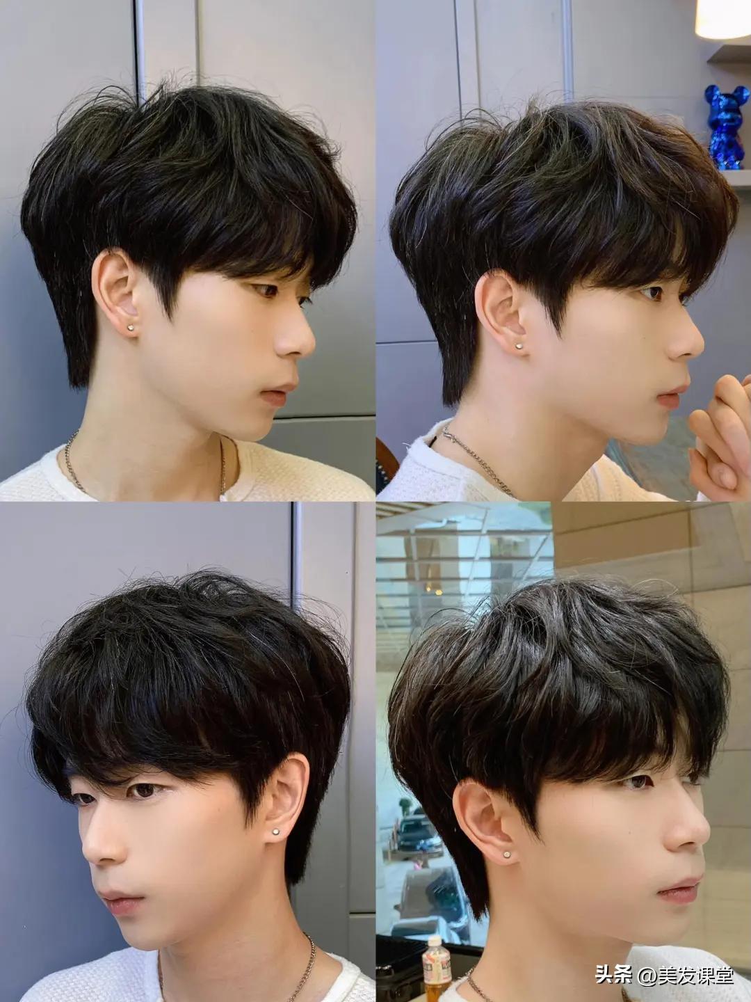 2025男士流行发型_2025男生最火烫发发型_羊毛卷锡纸烫韩式卷