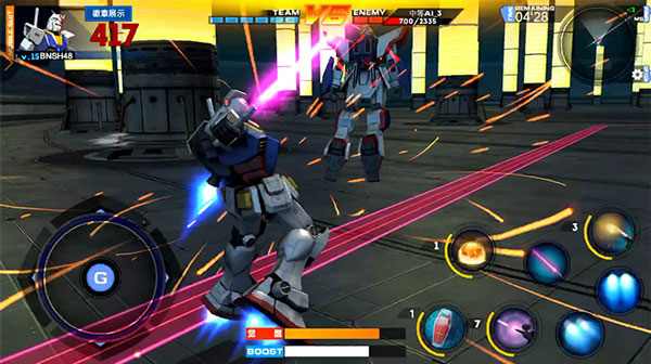 敢达争锋对决qq版PVP攻略3