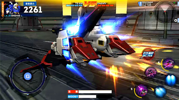 敢达争锋对决qq版PVP攻略4