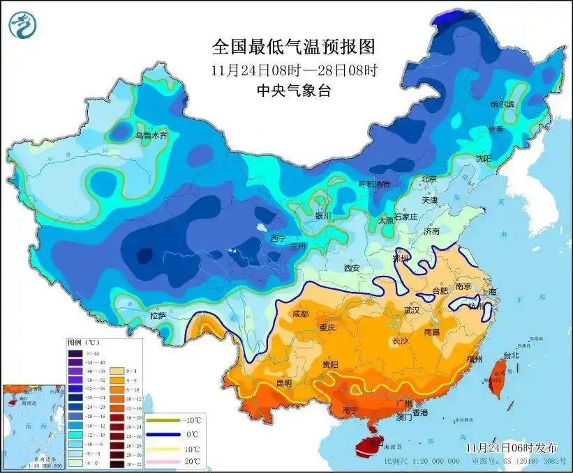 寒潮蓝色预警_中央气象台寒潮预报_今冬是否为超级冷冬？气象局释疑