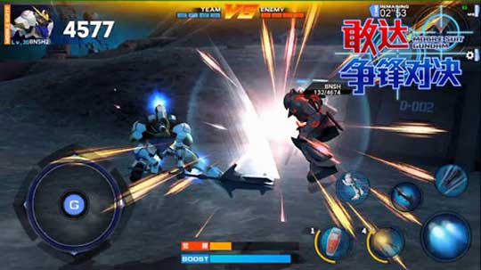 qq敢达_敢达争锋对决手游 腾讯版 全系列机体 集结PVP