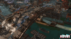 逆水寒画面细节_逆水寒清明上河图还原_画面好的武侠网游