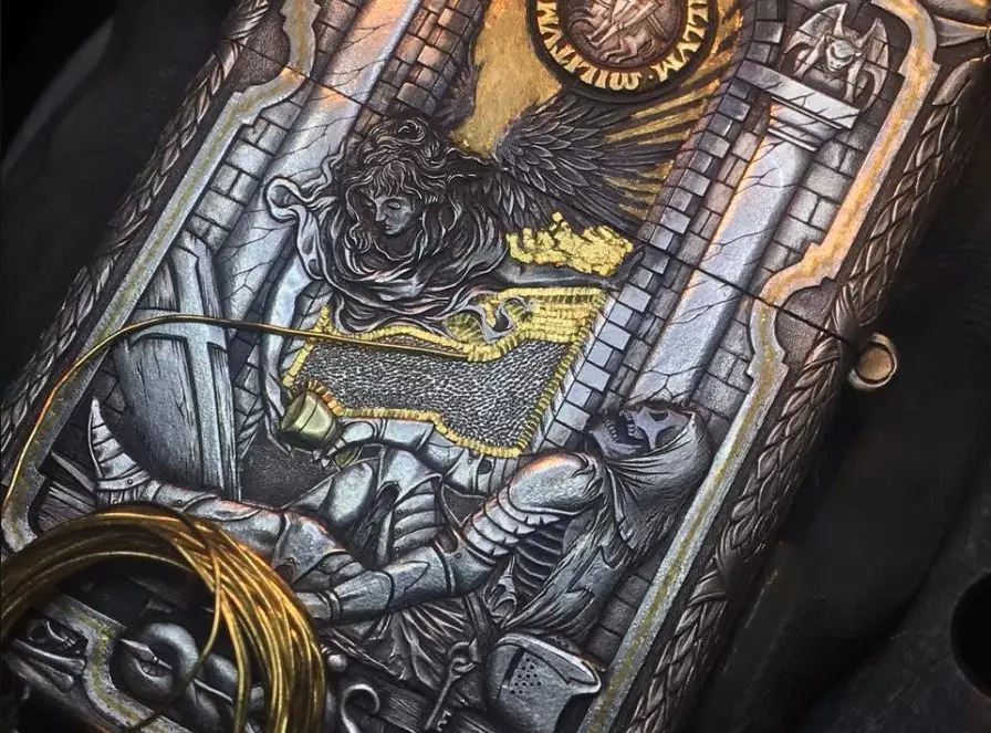 美国一男子疯狂囤500万枚5美分硬币_俄罗斯博主Roman Booteens硬币艺术_50美分硬币雕刻