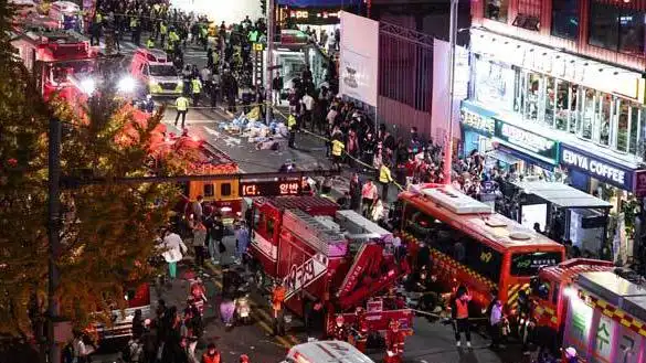 韩国梨泰院踩踏事件调查结果出炉_梨泰院踩踏事故救援现场_韩国梨泰院特别法通过