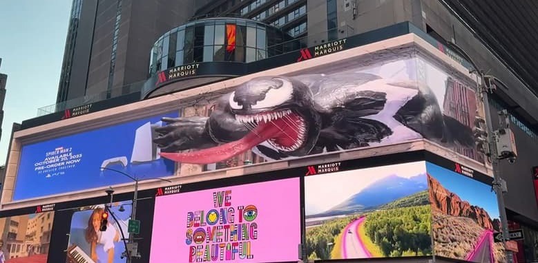 神奇蜘蛛侠2游戏视频_漫威蜘蛛侠2 首个更新内容_漫威蜘蛛侠2 3D户外广告