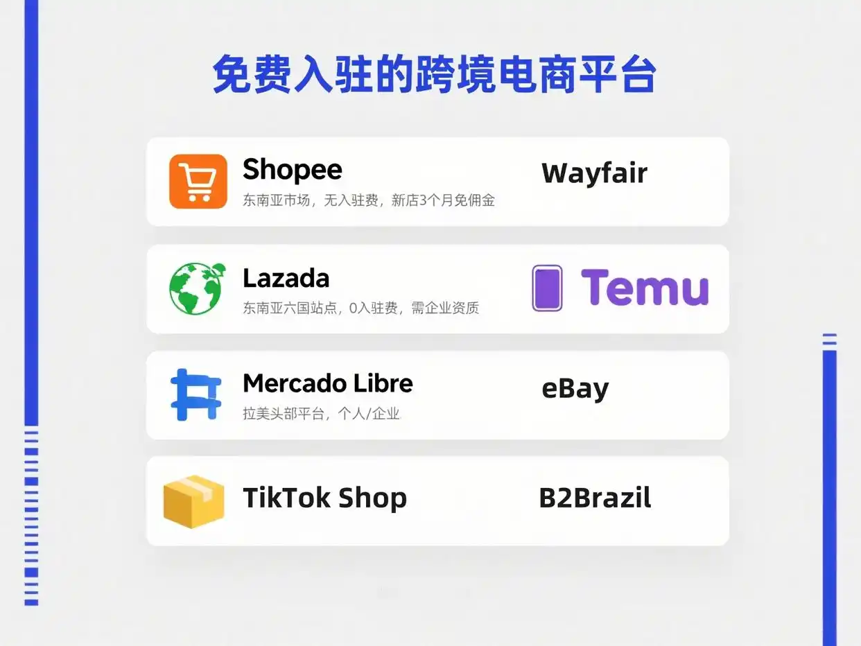 免费入驻的跨境电商平台
