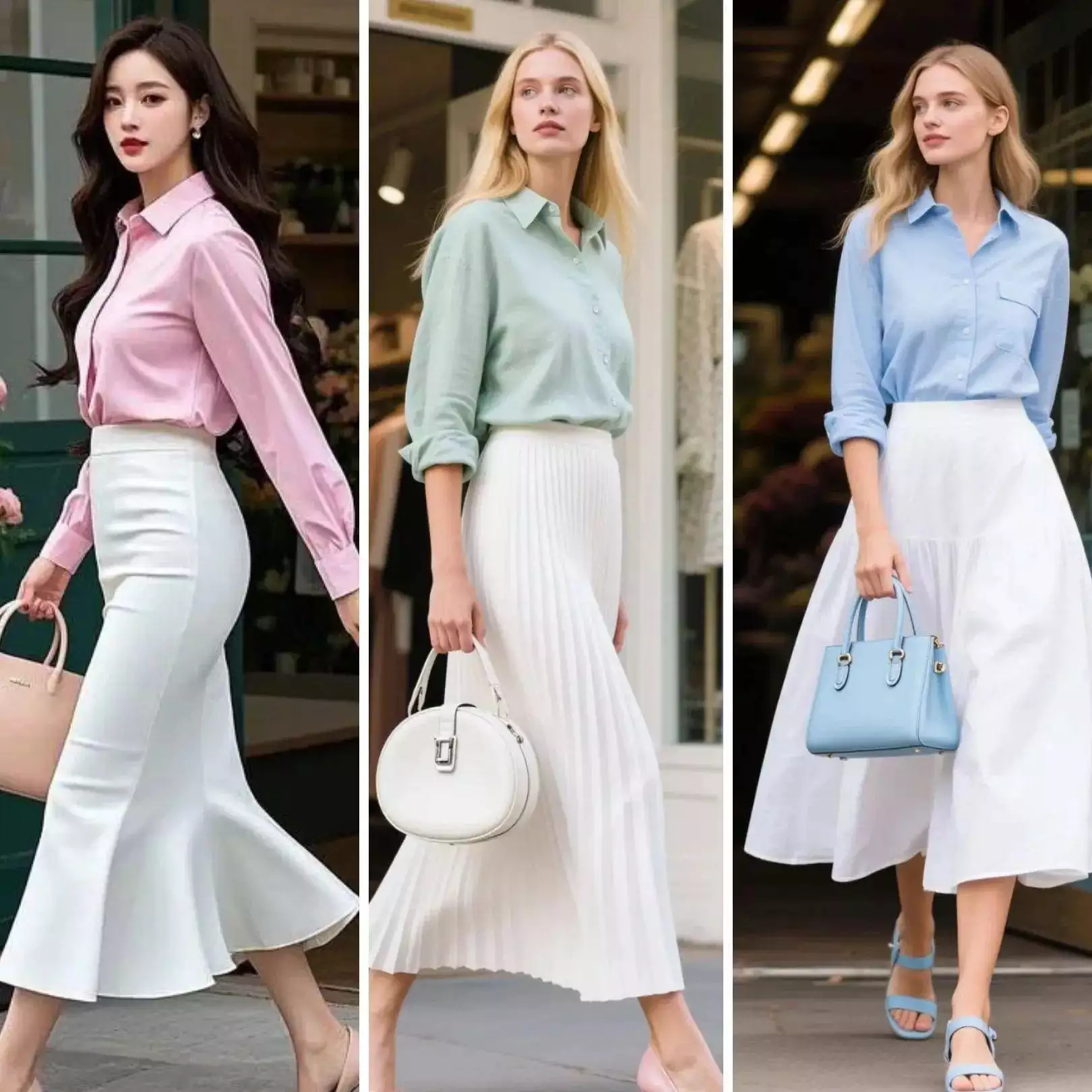 衬衫初恋裙职场穿搭_初恋裙搭配公式_设计裙子公式