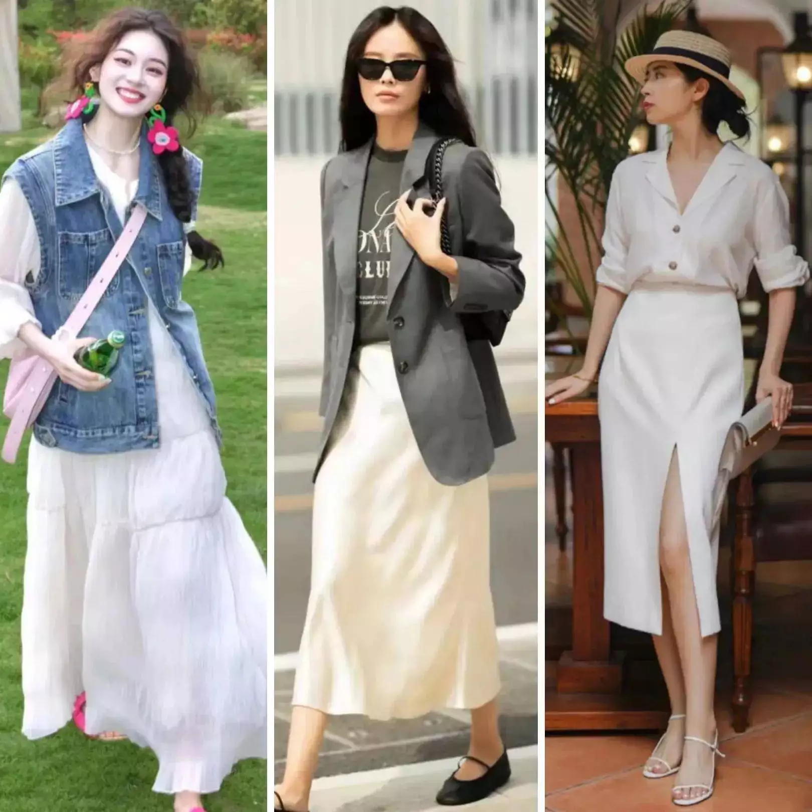 初恋裙搭配公式_设计裙子公式_衬衫初恋裙职场穿搭