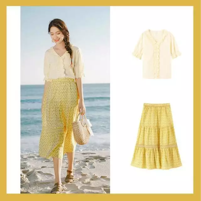 设计裙子公式_V领上衣裙子搭配技巧_夏季裙子穿搭公式