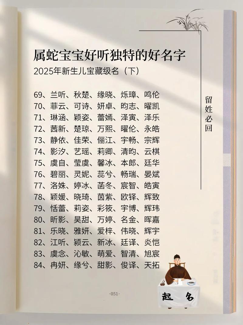 2025年五月初五出生宝宝起名 2025五月份出生的孩子起名