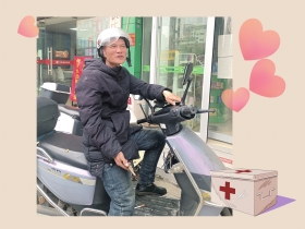 担心顾客用药安全的外卖员_顾客买药电话接不通 骑手返店查药效_药品外卖员送药失联处理