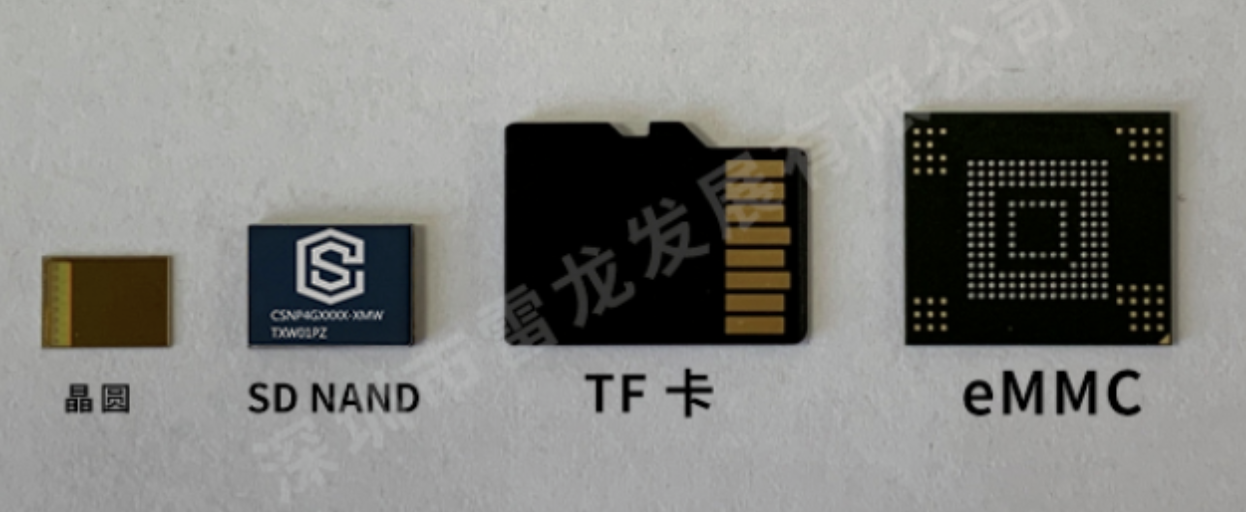 贴片式TF卡_SD NAND FLASH_cs flash
