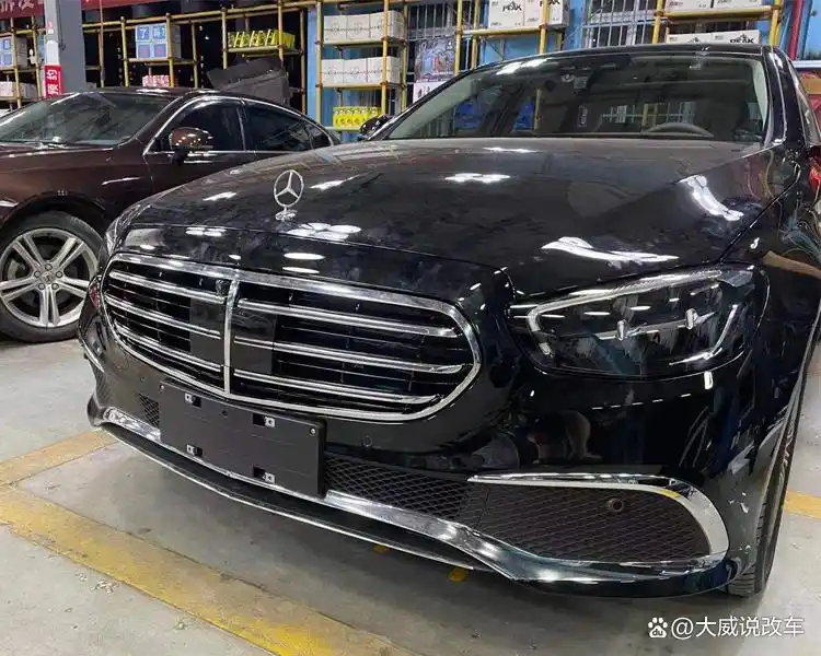 奔驰e300驾驶辅助系统升级_23p_奔驰e300主动盲点雷达安装