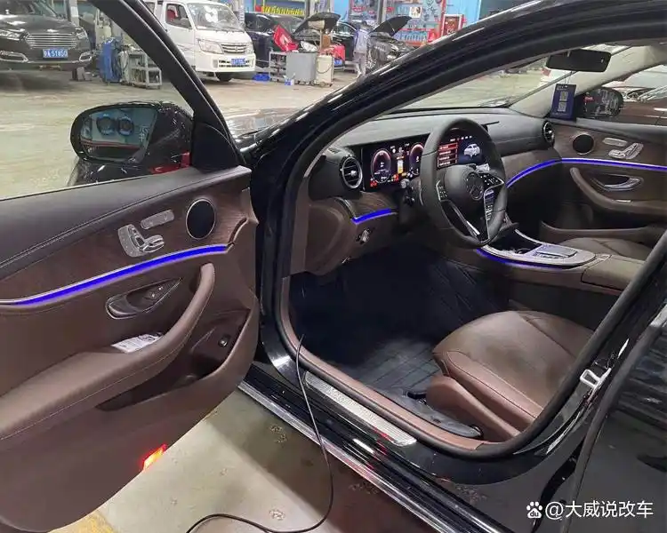 奔驰e300驾驶辅助系统升级_奔驰e300主动盲点雷达安装_23p