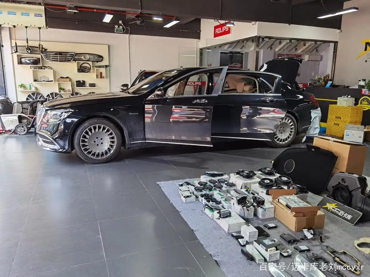 迈巴赫S450改装升级项目之大柏林之声、红外夜视、23P智能驾驶等