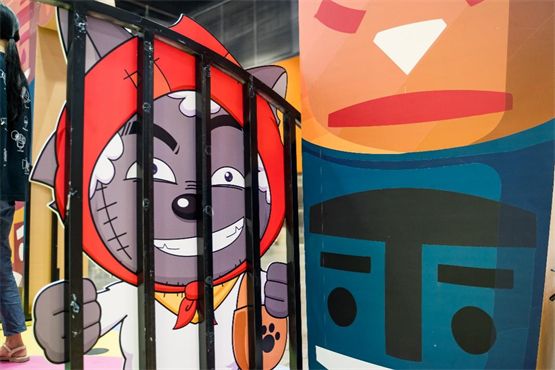 喜羊羊与灰太狼小游戏_CICF漫展 喜羊羊与灰太狼 童年经典国漫