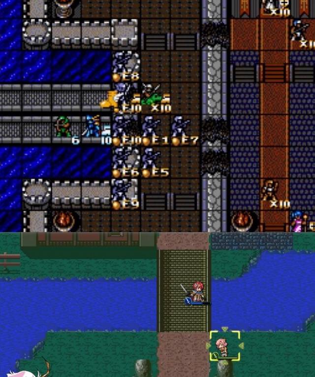 psp梦幻模拟战4+5_梦幻模拟战1+2重制版 漆原智志 新版立绘 接受不能 指挥官系统 十血 百血 战斗演出 数值计算 难度简化 角色Q版