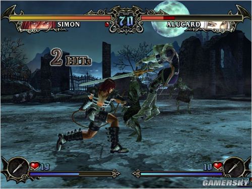 恶魔城绝望的和声 XBLA 多人联机_恶魔城审判_恶魔城审判 Wii 3D格斗游戏