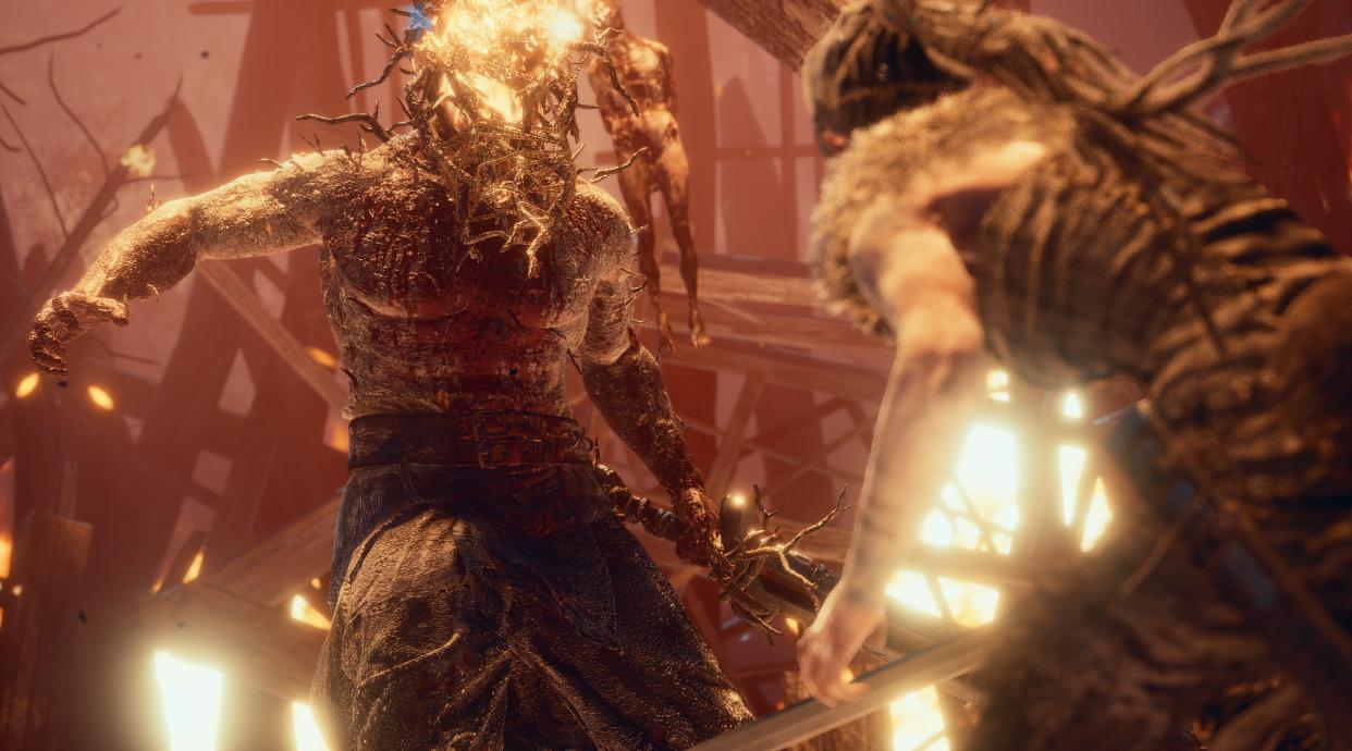 Hellblade 北欧神话 线性游戏_北欧神话 游戏_Senua 精神疾病 游戏体验