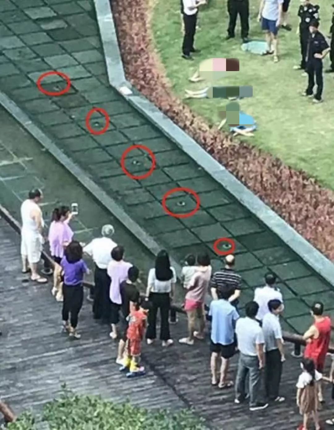 喷泉景观池安全风险_儿童喷水池危险隐患_5岁男童在景观池触电身亡