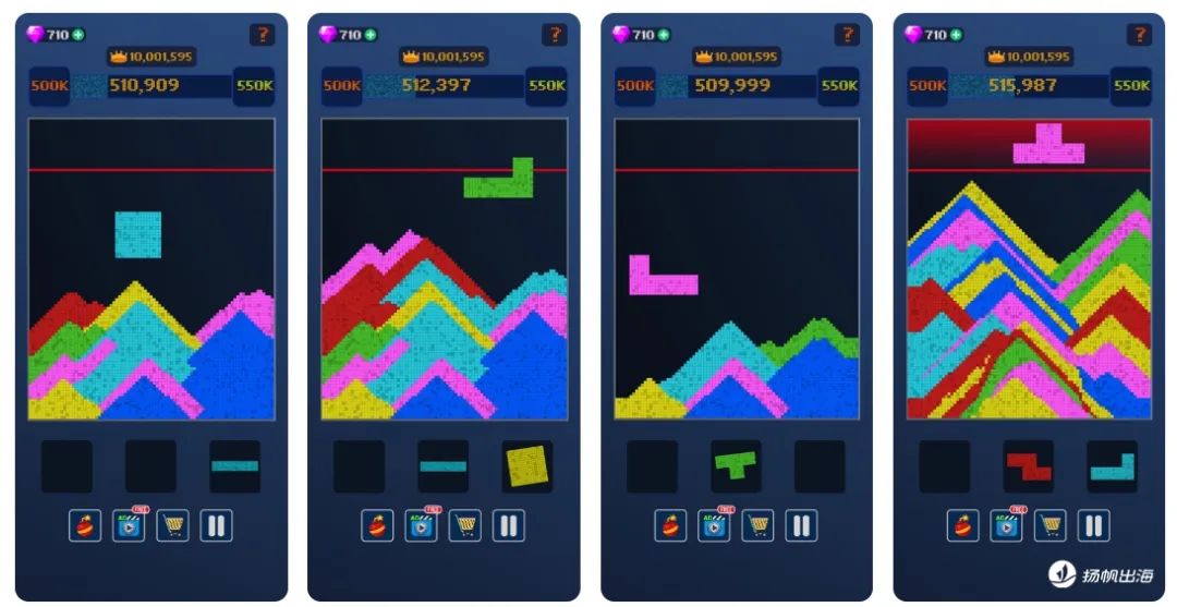 Sand Blast游戏机制创新_新俄罗斯方块_流沙版俄罗斯方块下载量分析