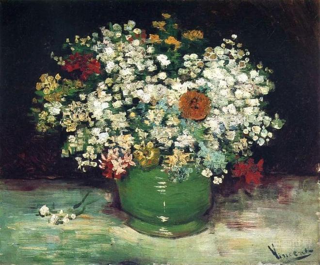 菊花文化_莫奈菊花画_克劳德·莫奈的作品