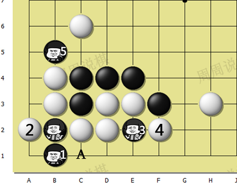 围棋入门 暗气_围棋对杀暗气运用_围棋对杀切断增加暗气