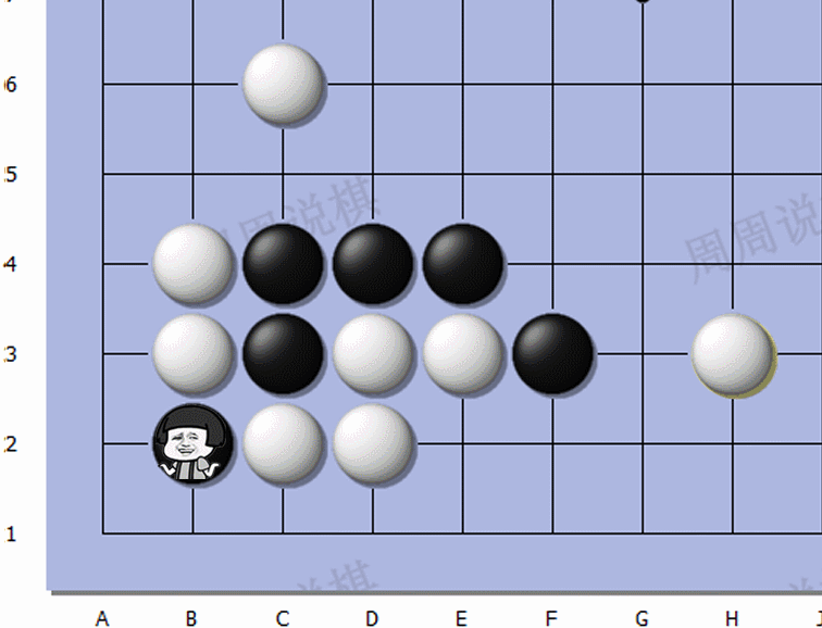 围棋对杀暗气运用_围棋对杀切断增加暗气_围棋入门 暗气