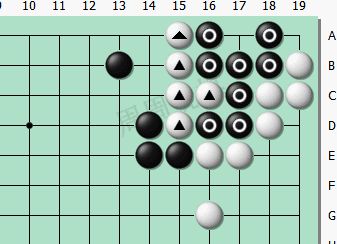 围棋入门 暗气_围棋对杀暗气运用_围棋对杀切断增加暗气