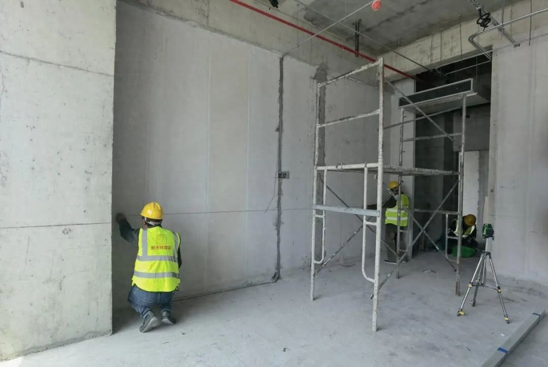 装修进行时，太仓新建港区医院长这样