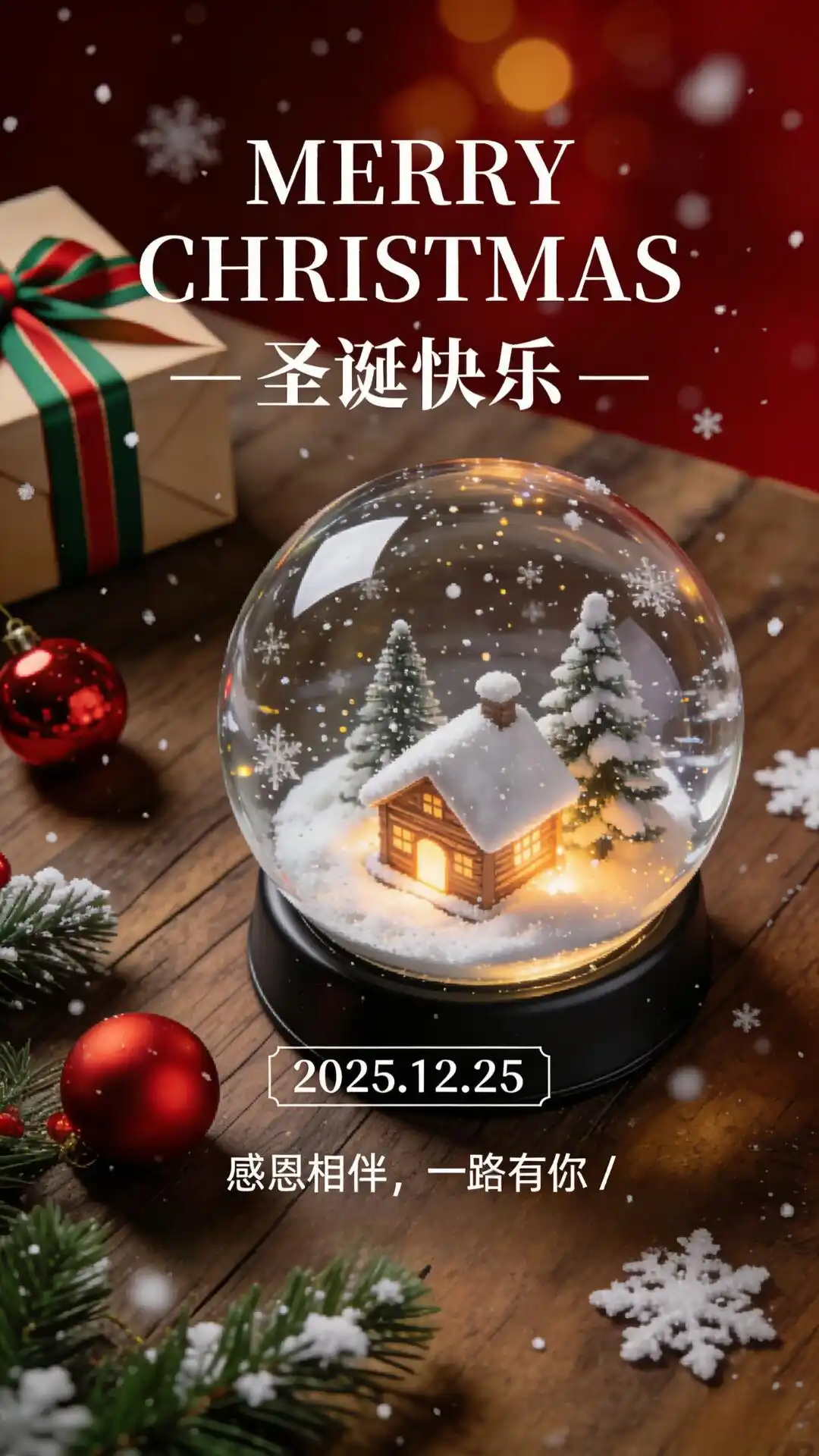 16句圣诞祝福，把冬日浪漫与好运都给你