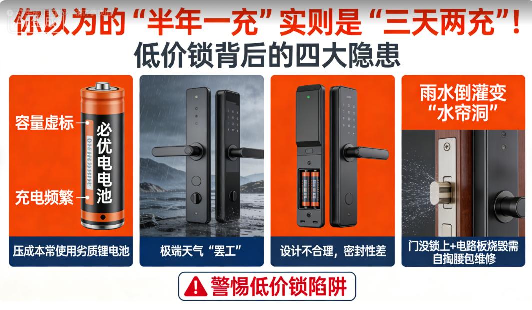 智能锁供电系统缺陷_智能锁识别技术问题_电子密码锁设计中遇到的问题