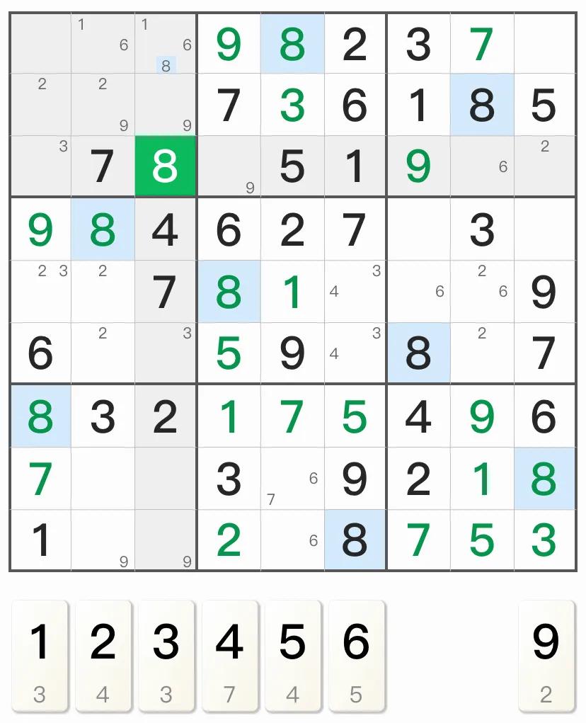 数独解题技巧_唯余解法数独_英语数独游戏规则