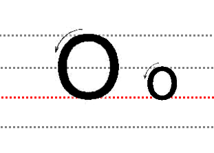 二十六个大小写字母规范的书写方法