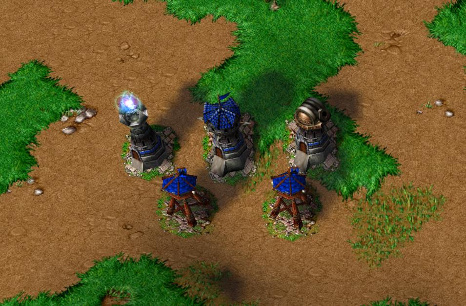 UD防御塔选择攻略_魔兽塔2攻略_魔兽争霸3幽魂之塔与冰塔对比