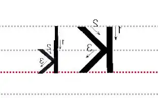 字母书写指南_26个字母儿歌_26个字母